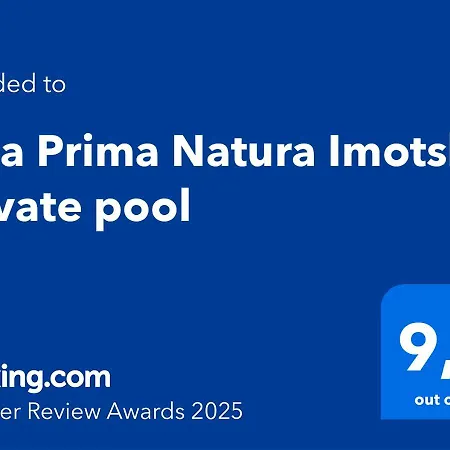 Vila Prima Natura Imotski, Private Pool Imotski