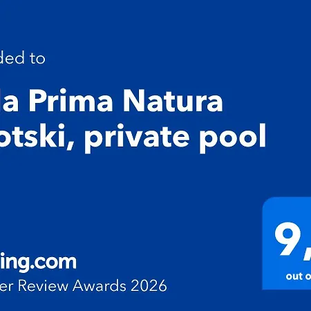 Prima Natura Imotski, Private Pool Vila *